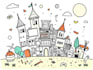 draw doodle art illustration designs on any topic