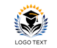 do modern college institute, academy logo design