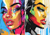 design graffiti stencil with perfect layer separation