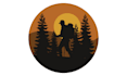 do modern hiking t shirt design