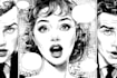draw comic pop art portrait