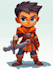 unique 2d game characters
