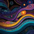 draw abstract digital illustrations and aboriginal art