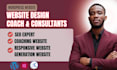 design a coaching website for a life coach, consultant, speaker, trainer website