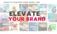 design a fully customizable canva social media kit
