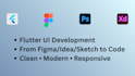 convert your app idea into pixel perfect flutter UI