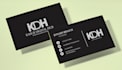 design modern professional business card and visiting card