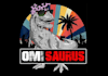 create retro t shirt dinosaur logo and graphics design