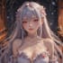 sensual anime muse illustration