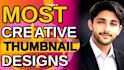design professional youtube thumbnails to boost your CTR