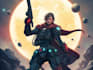 create fantasy, sci fi, character with hyperrealistic style