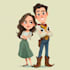do disney cartoon portrait