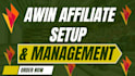 create and set up your  affiliate awin strategy   account