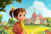 draw amazing 3d children book illustration