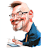 do digital caricature portraits for publishing