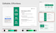 design reusable marketing report powerpoint template