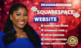squarespace website design, redesign squarespace website spacespace web design