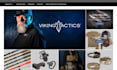 build a tactical or firearm business website with logo and compliance guidance
