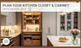 plan your kitchen closet and cabinet with design 2020