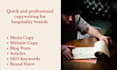 write engaging brand copy for bars, restaurants, and drink brands