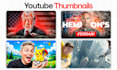 design miniature premium youtube thumbnail