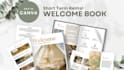 design airbnb welcome book, house manual custom vrbo booking furnished finder