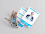 funeral flyer, memorial card, obituary bifold booklet program design