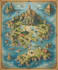 illustrate fantasy map and city map