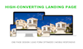 design a simple real estate website
