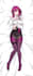 draw anime dakimakura or pillow illustration