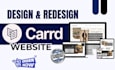 design carrd landing page carrd website design fix optimize carrd website design