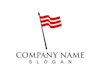 create awesome emblem, badge flag logo design