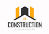 do modern luxury property construction logo design