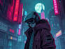 draw cyberpunk, lofi illustration for you