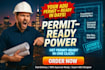 do adu permit drawing, foundation and framing plan, site plan and licensed stamp