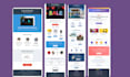 design responsive custom HTML email template
