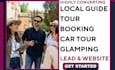 generate local tour guide glamping leads tour booking website