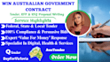 write your tender proposal to win australian government contracts