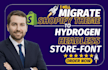 build a fast headless shopify store font with hydrogen and oxygen