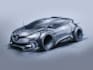 sketch a car or vehicle design concept using digital drawing