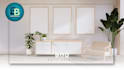 design office mockup and custom zoom virtual backgrounds