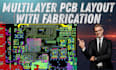design custom multilayer pcb layout schematics circuit gerber fabrication files