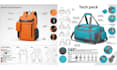 bag tech pack bag design handbag tech pack backpack tech pack luggage duffle bag