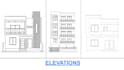 design professional 2d architecture elevation in autocad