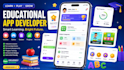 build a kids learning app, educational app, and elearning mobile app