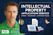 prepare, file your intellectual property, application patent trademark copyright