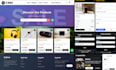create full professional website