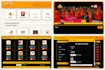 create a premium live TV streaming website with admin panel