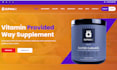 build supplement website, peptide website, supplement store, nutraceutical store