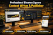 write and publish your article post on binance square